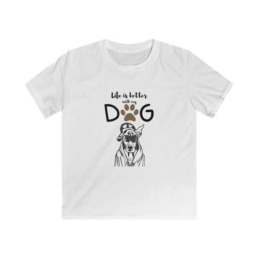 Life’s Better with My Dog Youth Tee